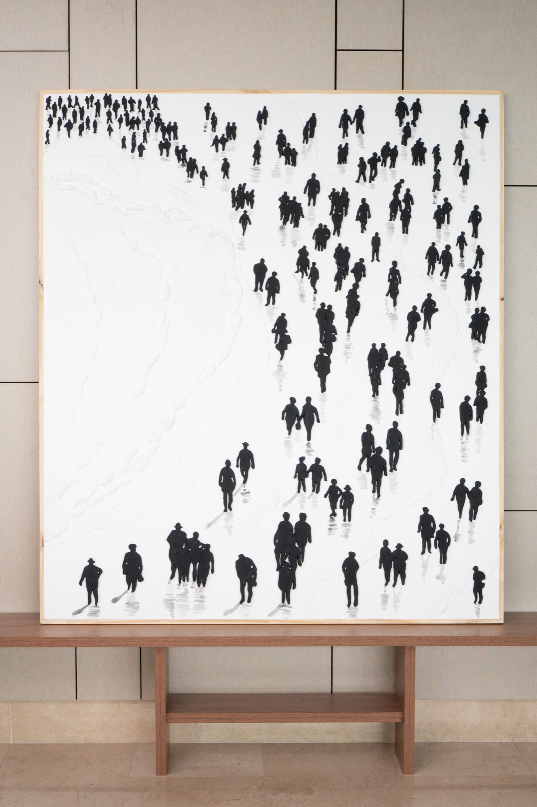 El Tiempo de los Caminantes — 140 × 160 cm