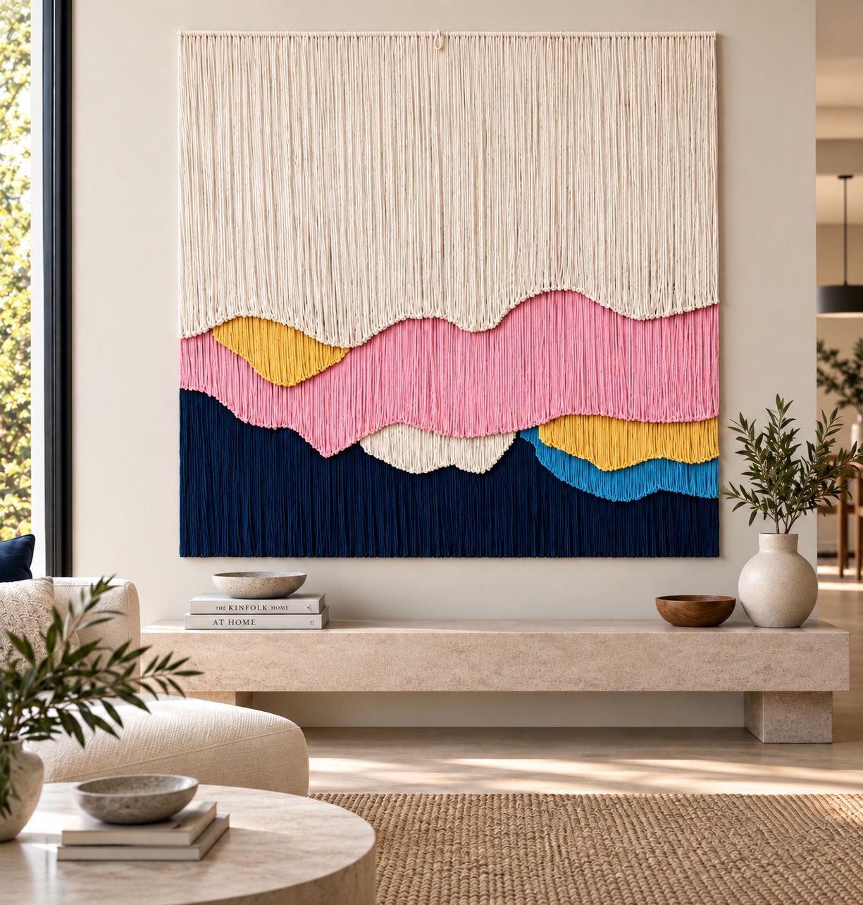 Entre Líneas — 160 × 150 cm