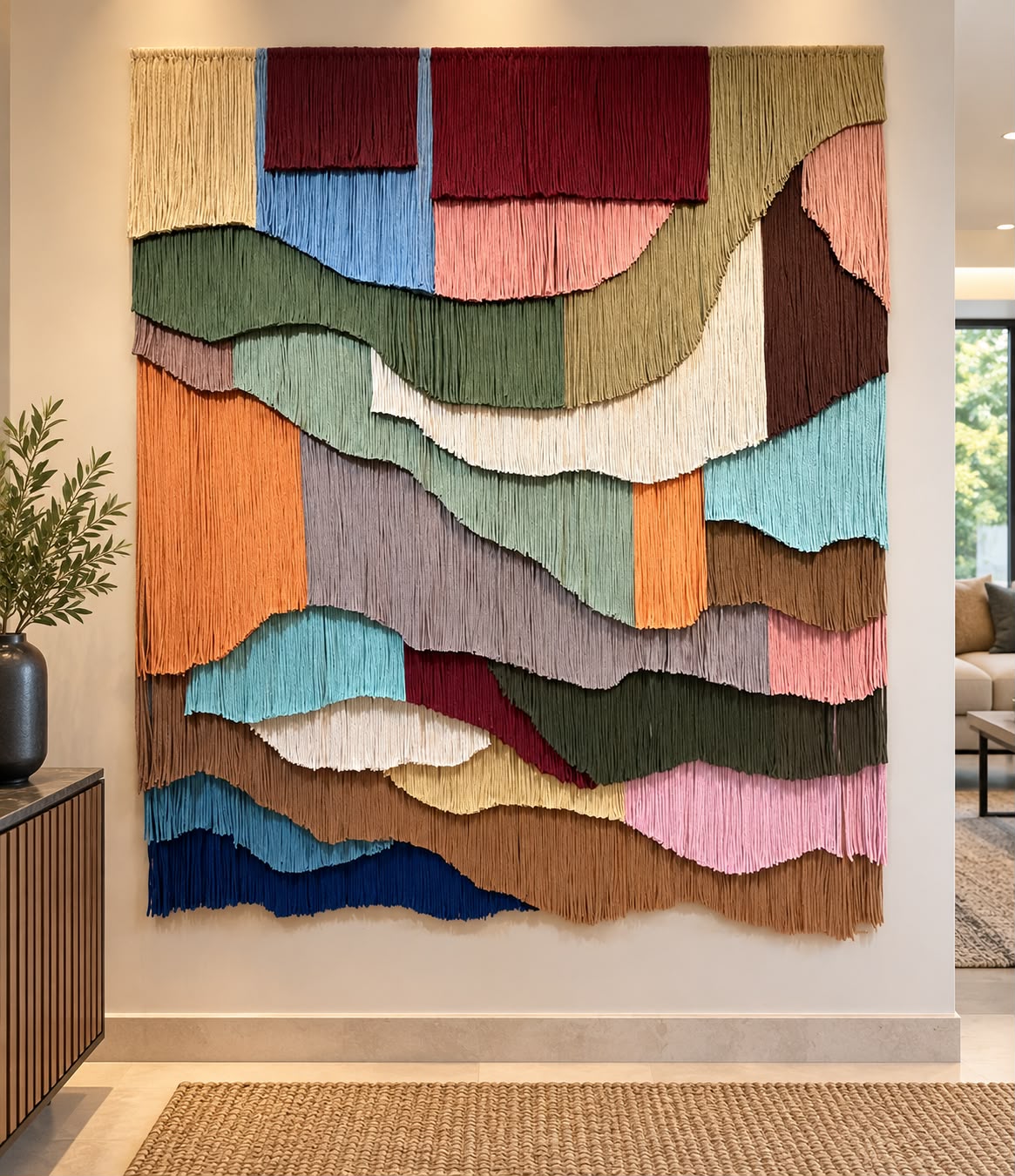 Todo lo que nos Habita — 183 × 155 cm